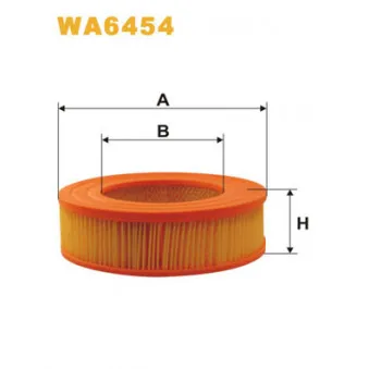 Filtre à air WIX FILTERS WA6454