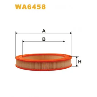 Filtre à air WIX FILTERS WA6458