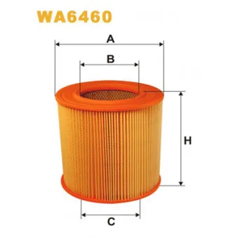 Filtre à air WIX FILTERS WA6460