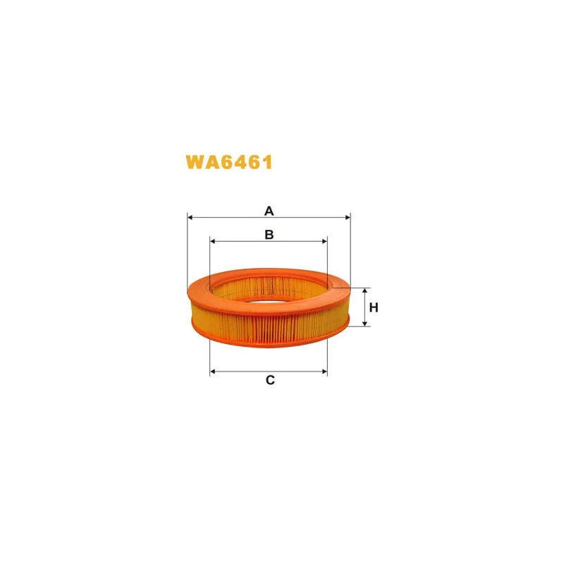 Filtre à air WIX FILTERS WA6461