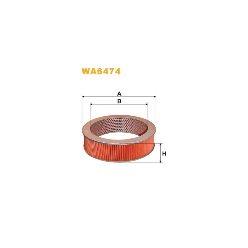 Filtre à air WIX FILTERS WA6474