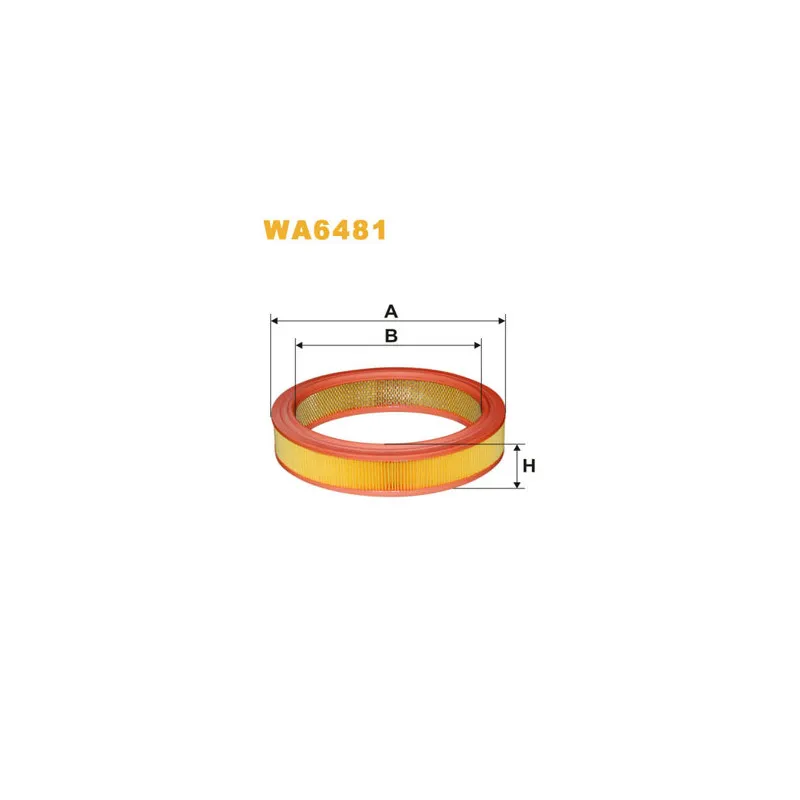Filtre à air WIX FILTERS WA6481