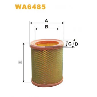 Filtre à air WIX FILTERS