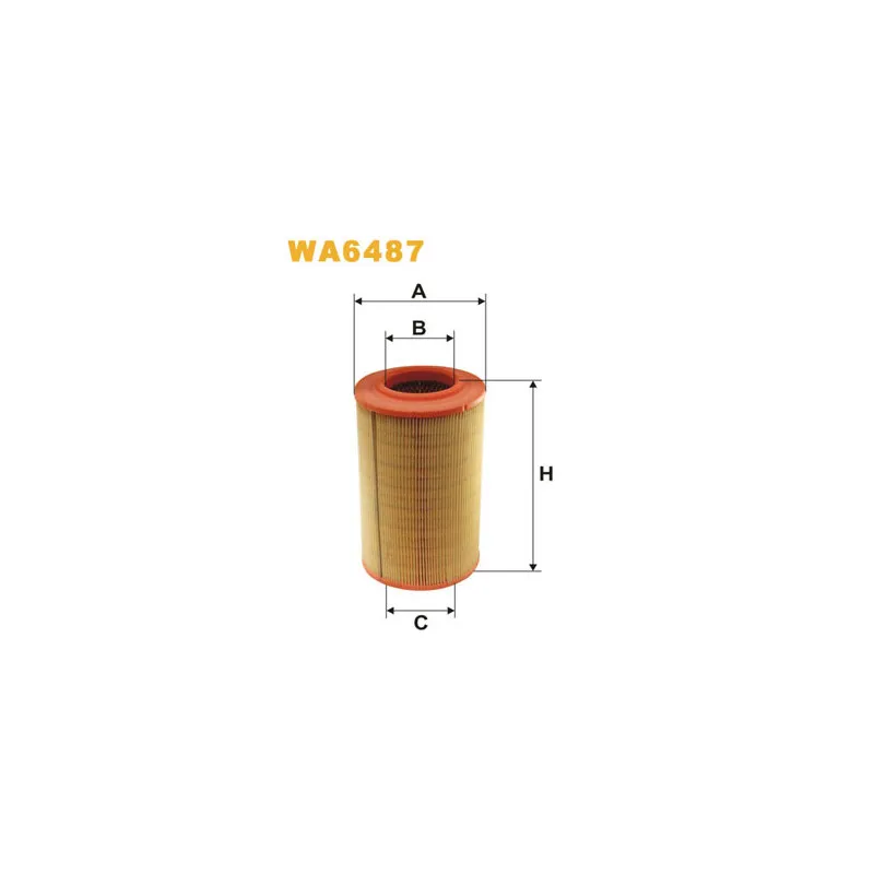 Filtre à air WIX FILTERS WA6487