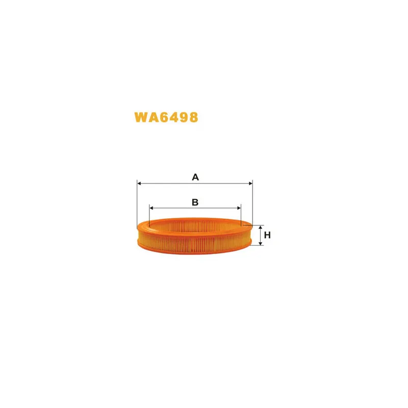 Filtre à air WIX FILTERS WA6498
