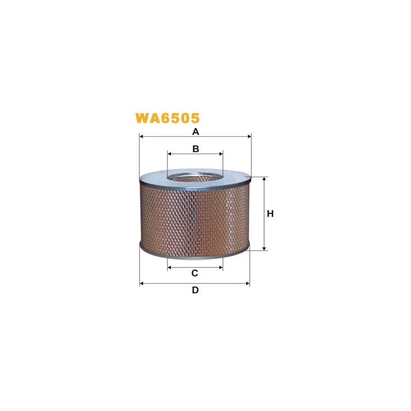 Filtre à air WIX FILTERS WA6505