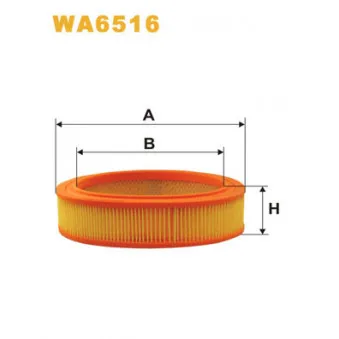 Filtre à air WIX FILTERS WA6516