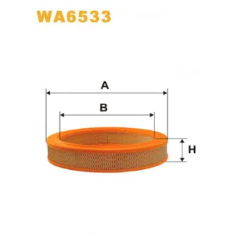 Filtre à air WIX FILTERS WA6533