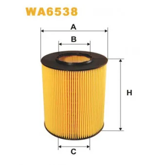 Filtre à air WIX FILTERS WA6538