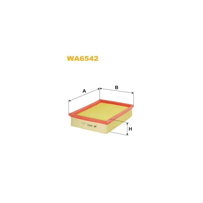 Filtre à air WIX FILTERS WA6542