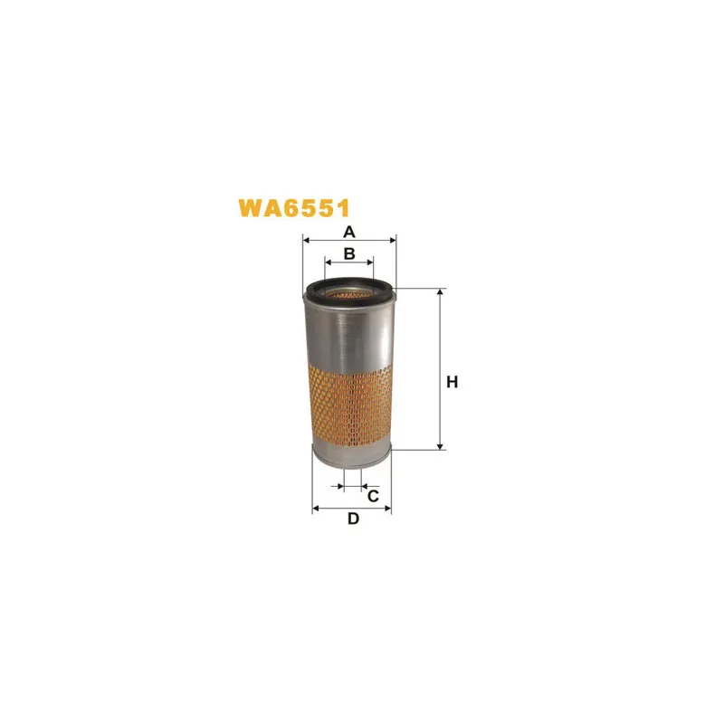 Filtre à air WIX FILTERS WA6551