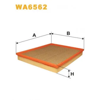 Filtre à air WIX FILTERS WA6562