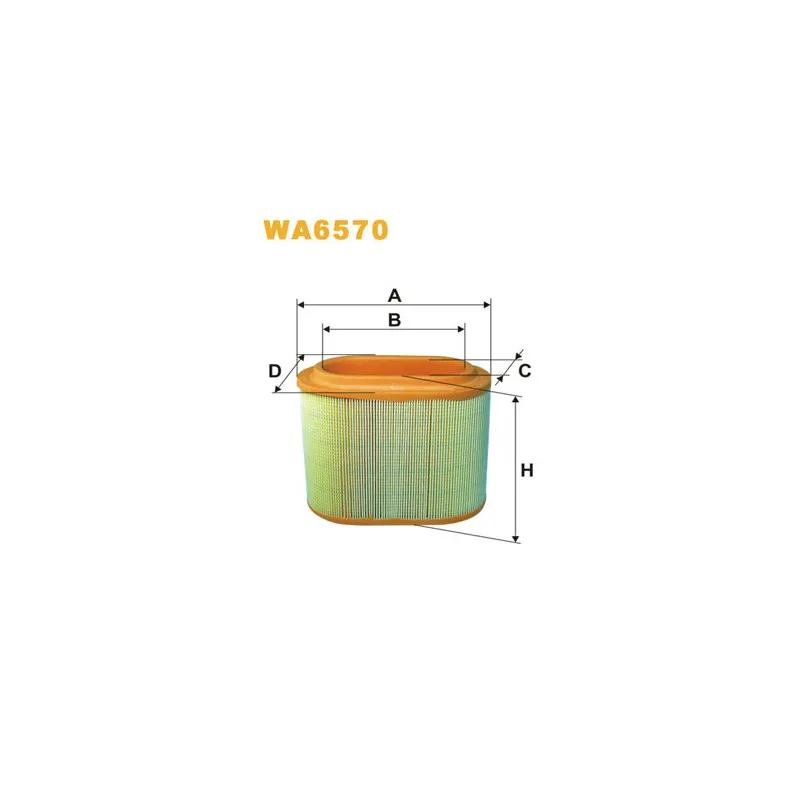 Filtre à air WIX FILTERS WA6570