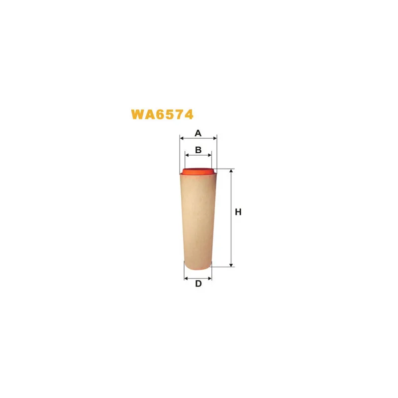Filtre à air WIX FILTERS WA6574