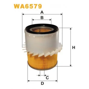 Filtre à air WIX FILTERS