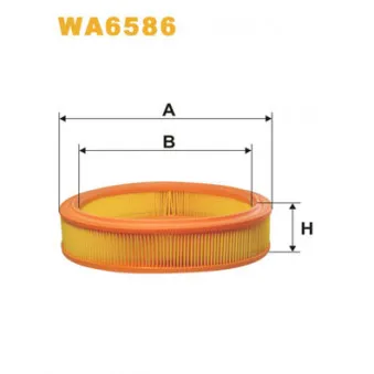 Filtre à air WIX FILTERS