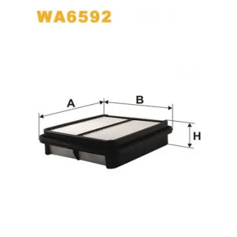 Filtre à air WIX FILTERS WA6592