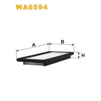 Filtre à air WIX FILTERS WA6594