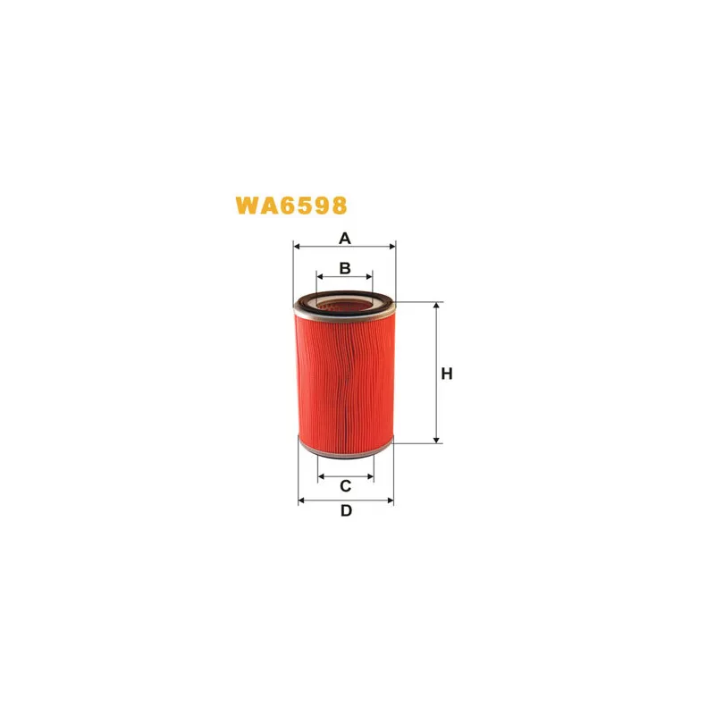 Filtre à air WIX FILTERS WA6598