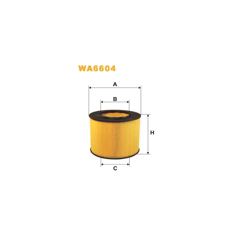 Filtre à air WIX FILTERS WA6604