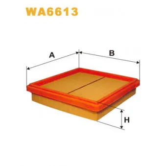 Filtre à air WIX FILTERS WA6613