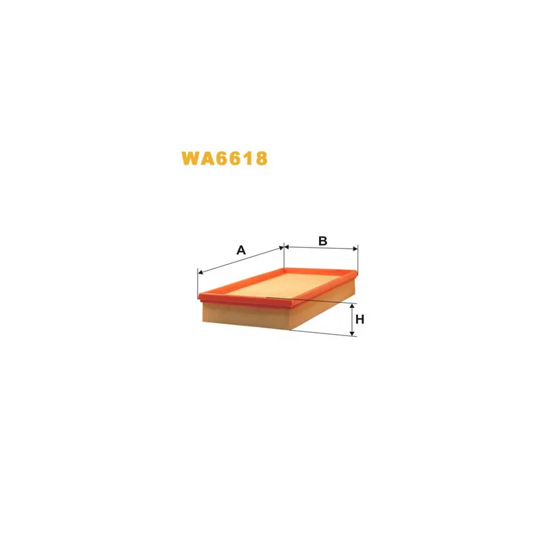 Filtre à air WIX FILTERS WA6618