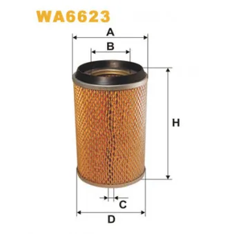 Filtre à air WIX FILTERS