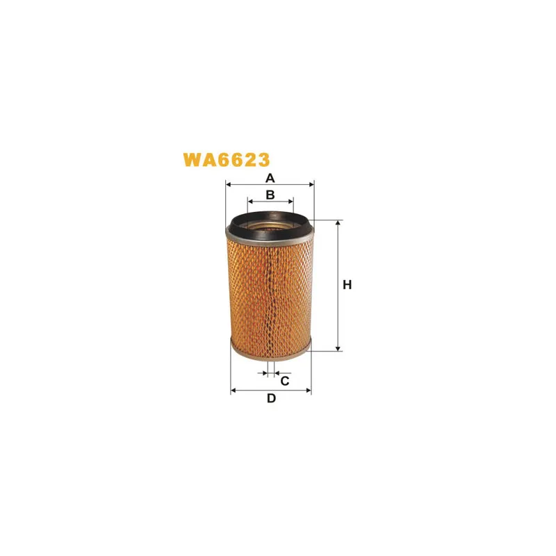 Filtre à air WIX FILTERS WA6623