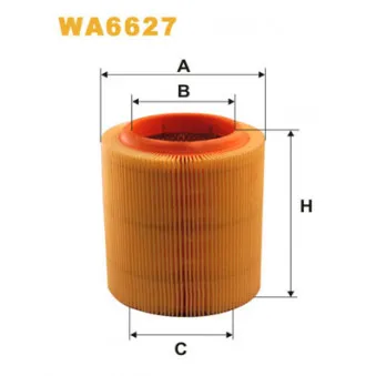 Filtre à air WIX FILTERS WA6627