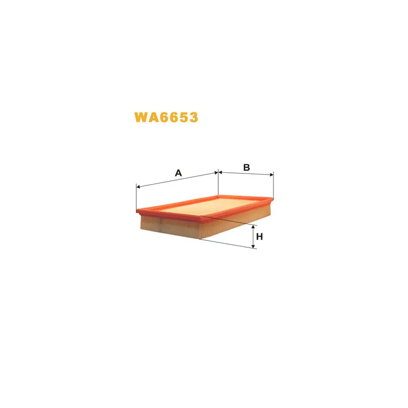 Filtre à air WIX FILTERS WA6653