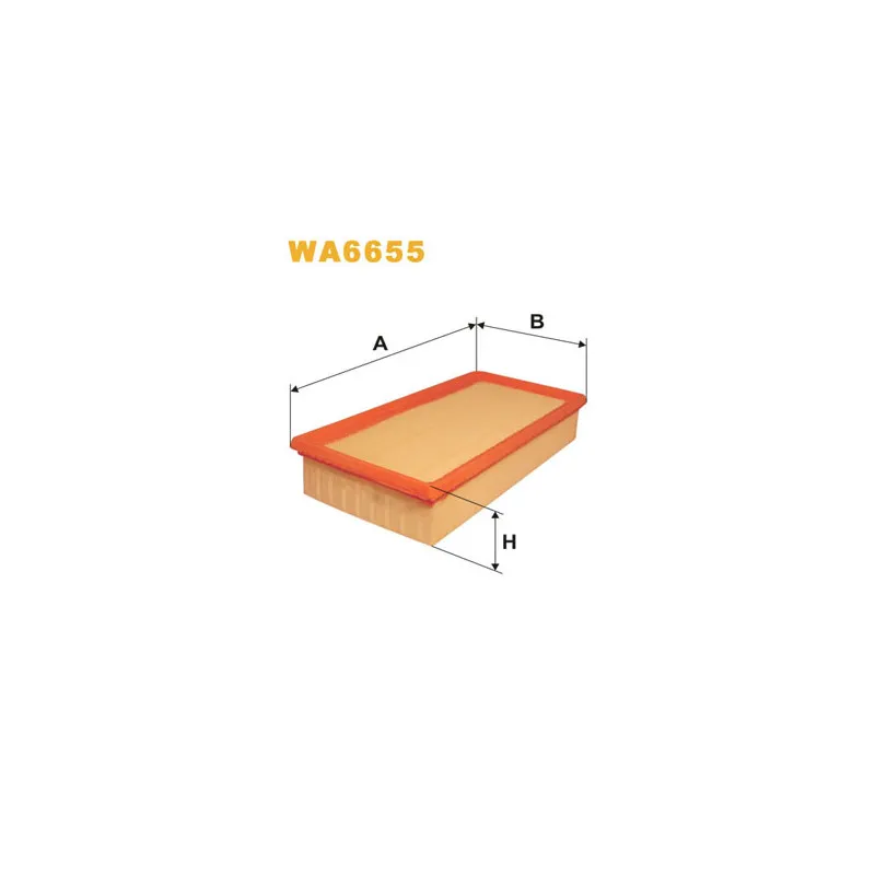 Filtre à air WIX FILTERS WA6655