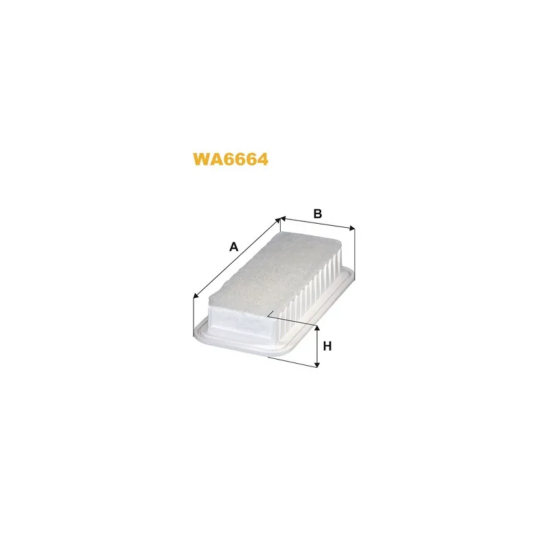 Filtre à air WIX FILTERS WA6664
