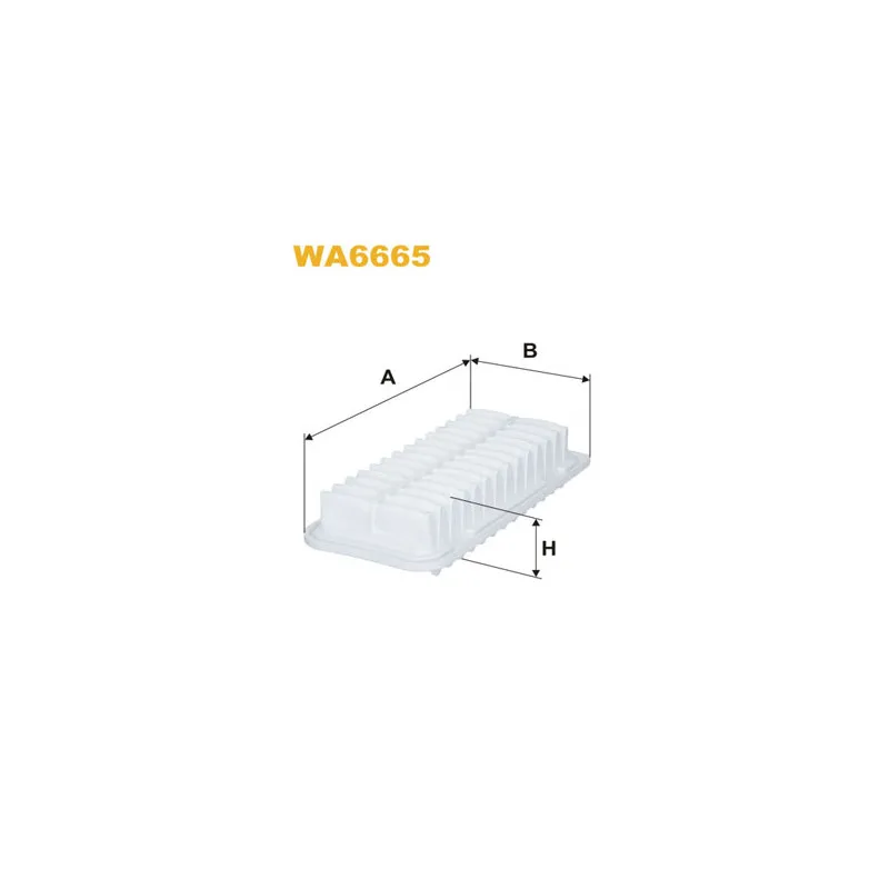 Filtre à air WIX FILTERS WA6665