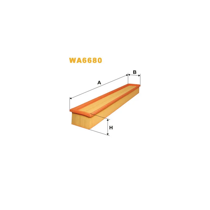 Filtre à air WIX FILTERS WA6680