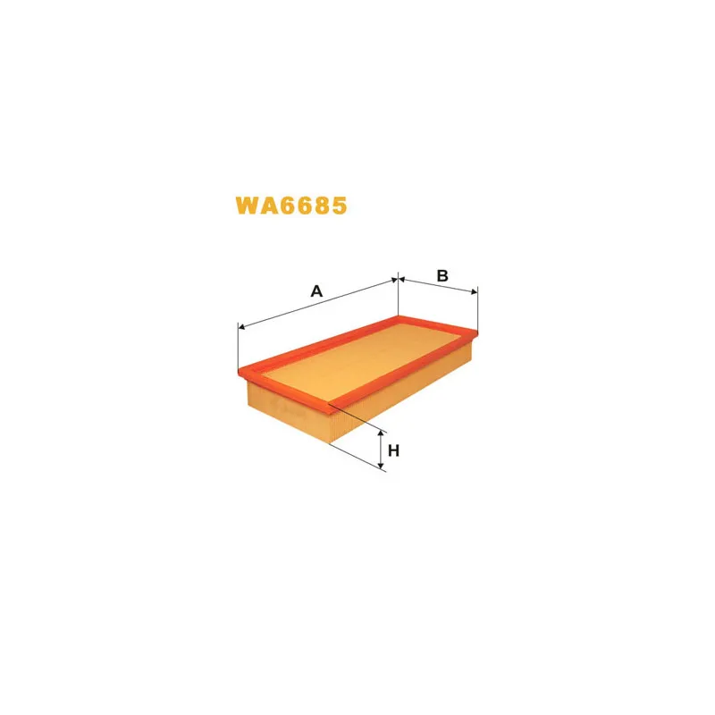 Filtre à air WIX FILTERS WA6685