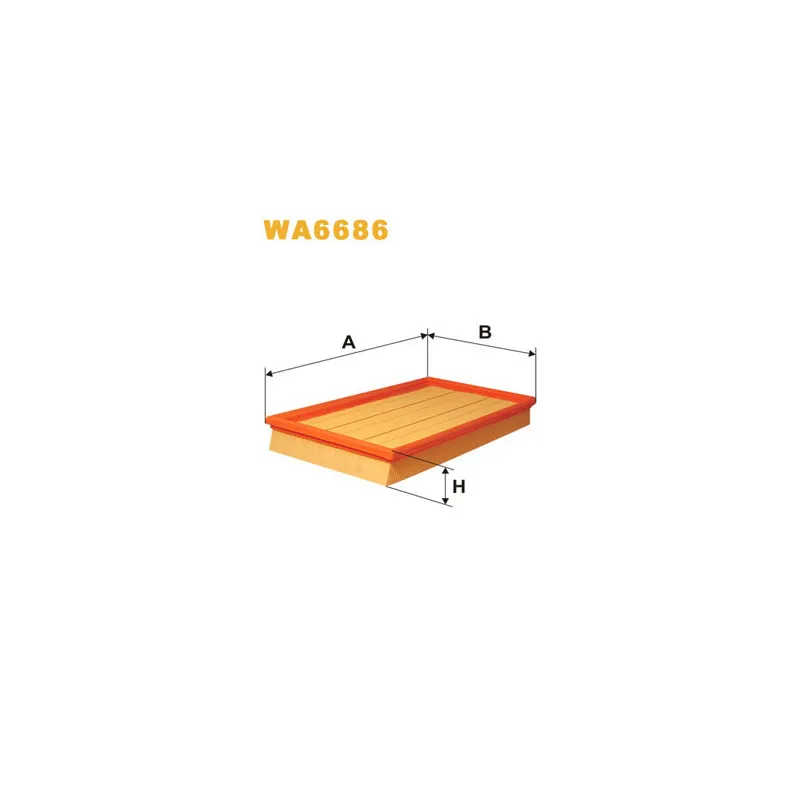 Filtre à air WIX FILTERS WA6686