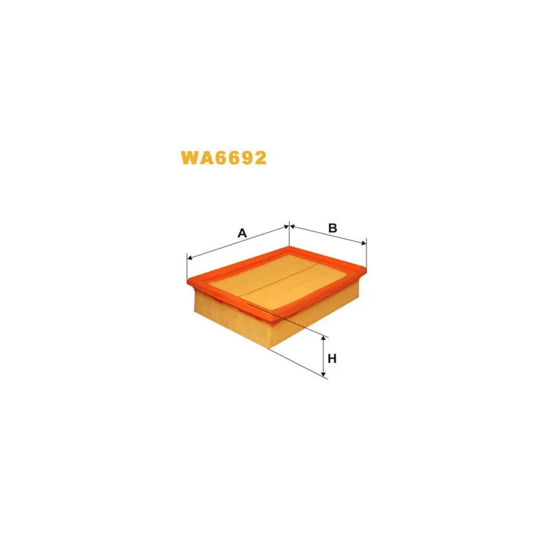 Filtre à air WIX FILTERS WA6692