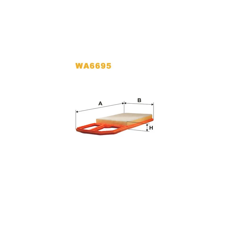 Filtre à air WIX FILTERS WA6695