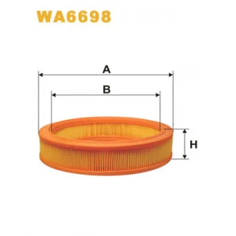 Filtre à air WIX FILTERS