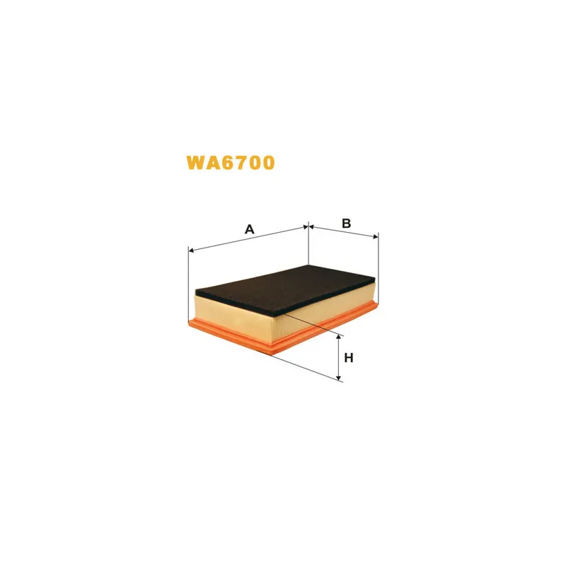 Filtre à air WIX FILTERS WA6700