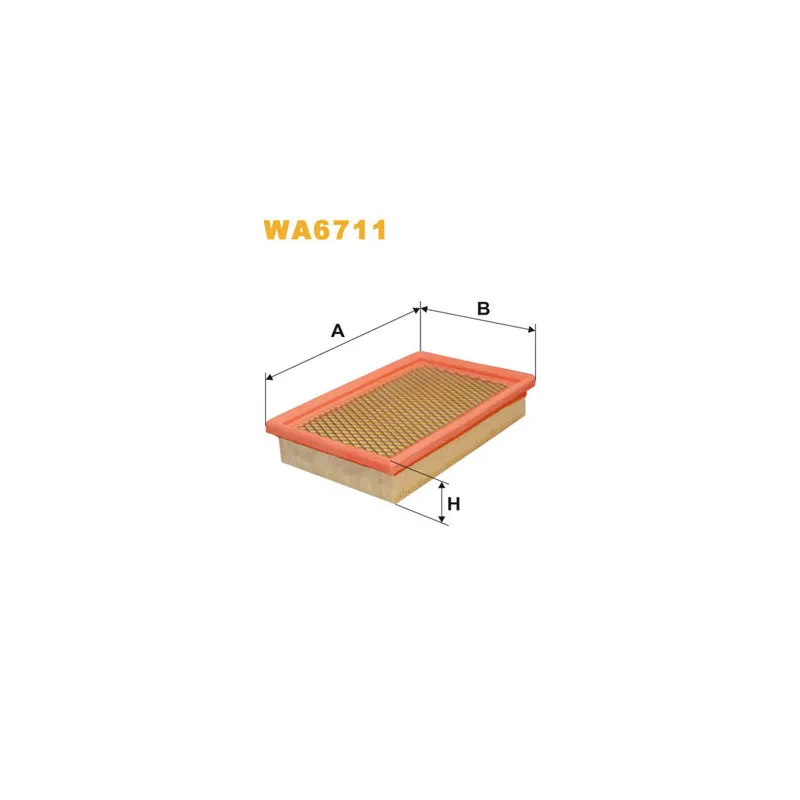 Filtre à air WIX FILTERS WA6711