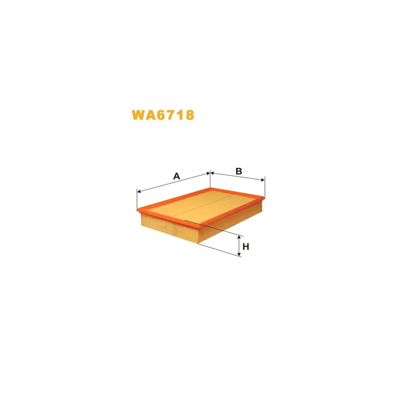 Filtre à air WIX FILTERS WA6718