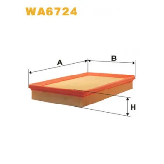 Filtre à air WIX FILTERS WA6724