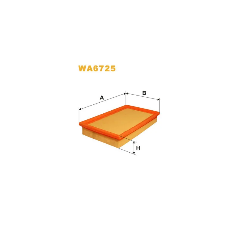 Filtre à air WIX FILTERS WA6725