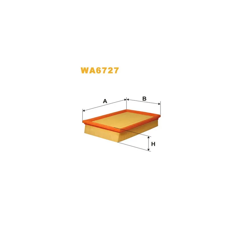 Filtre à air WIX FILTERS WA6727