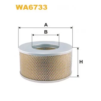 Filtre à air WIX FILTERS WA6733