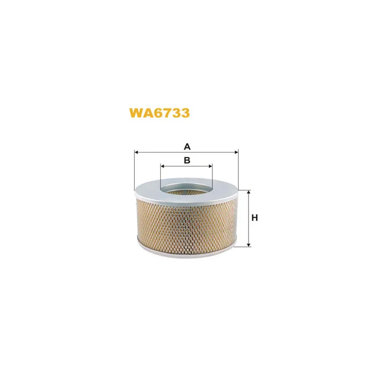 Filtre à air WIX FILTERS WA6733