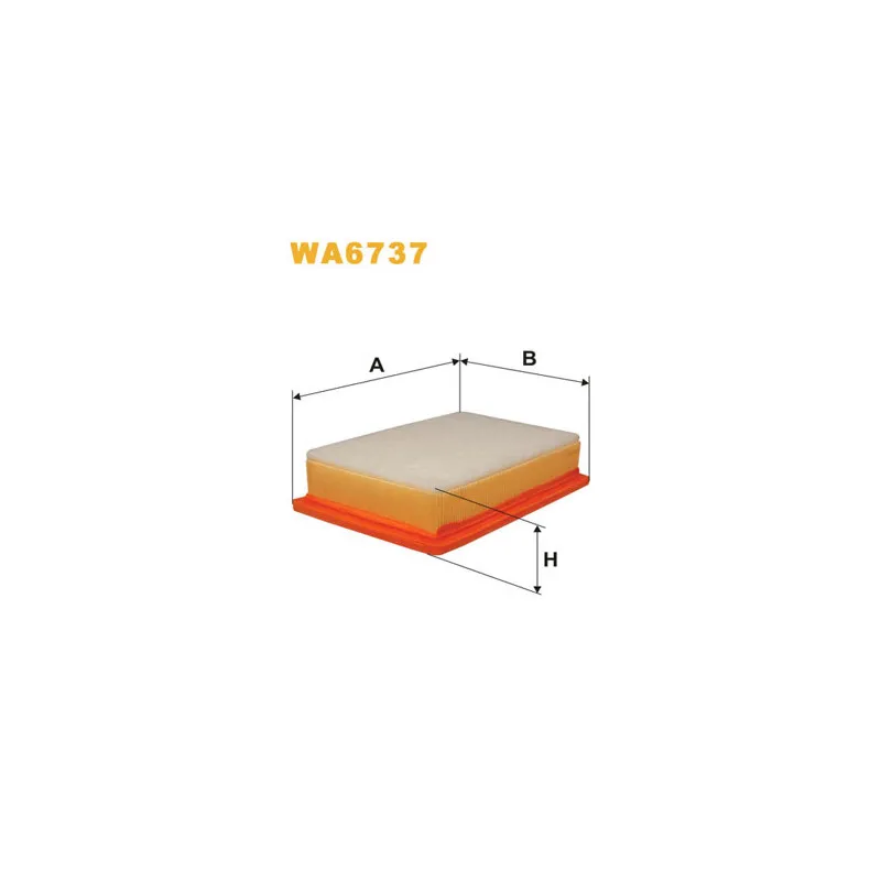 Filtre à air WIX FILTERS WA6737