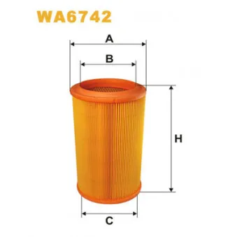 Filtre à air WIX FILTERS