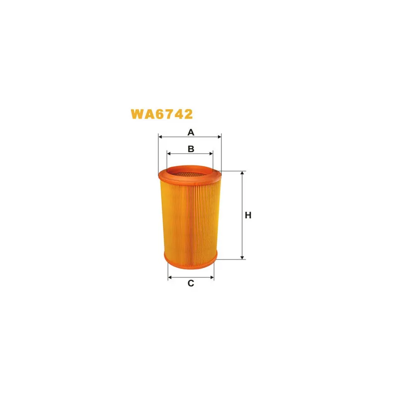 Filtre à air WIX FILTERS WA6742